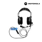 MOTOROLA PMLN5731 Dual Muff Over-The-Head Headset With In-line PTT